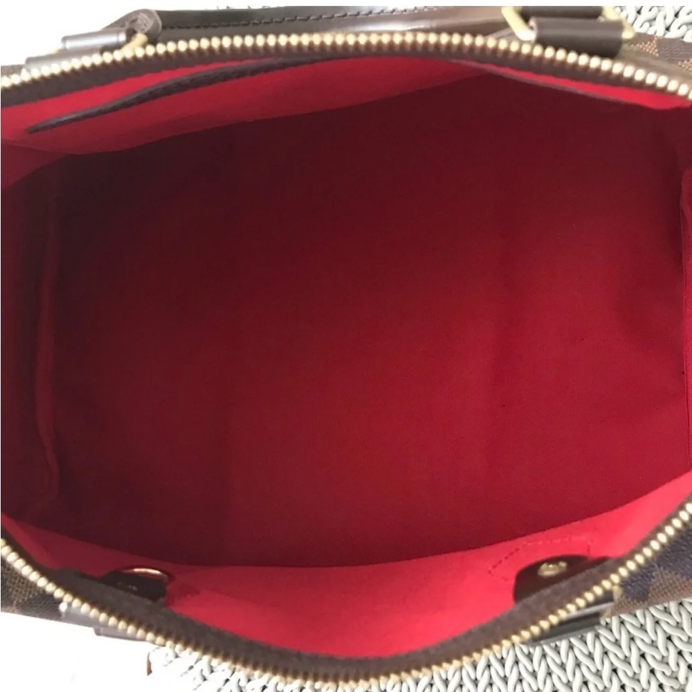 💯Authentic Louis Vuitton Speedy 35 Damier Ebene - Picture 6 of 8